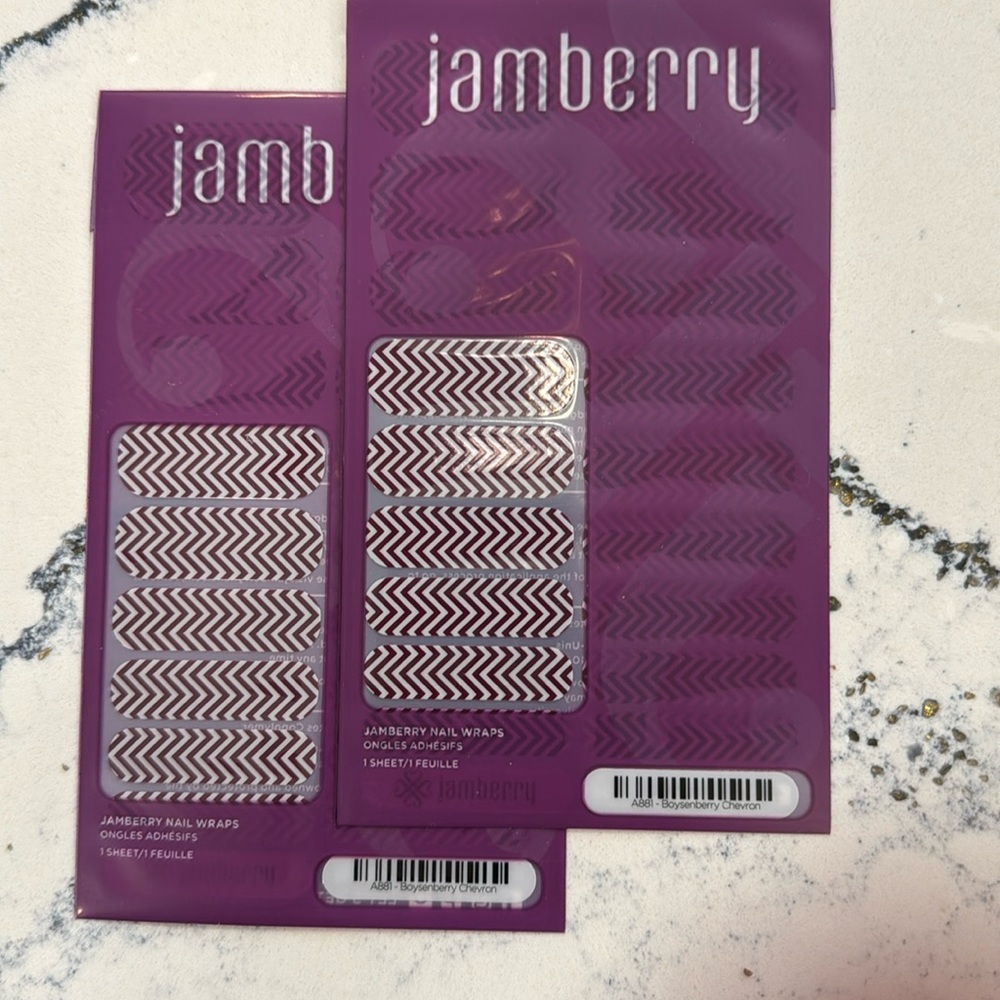 2 New packs of Jamberry Nail Wraps